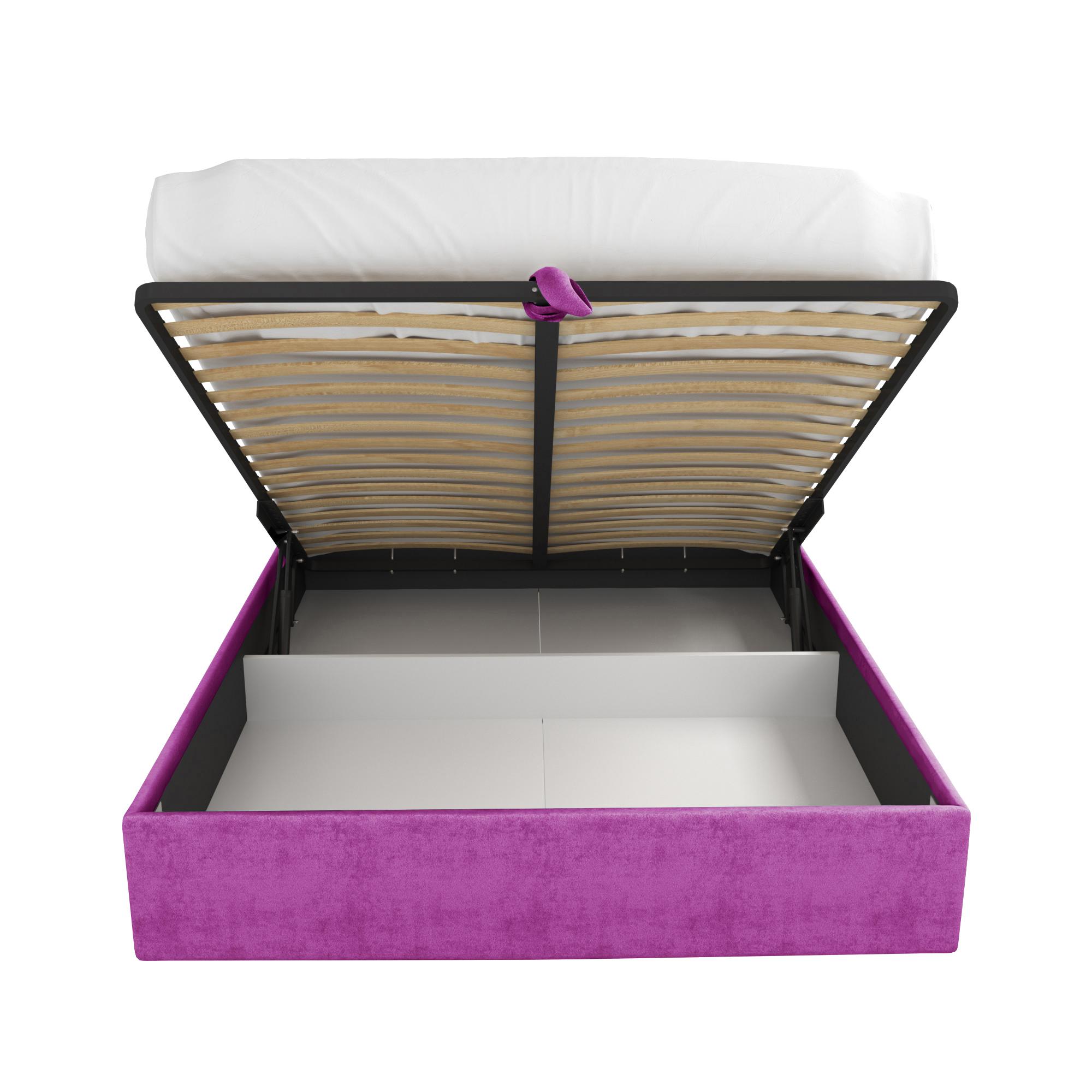 Кровать Милини фиолетовая 160х200 изображение товара
