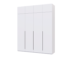 Изображение товара Распашной шкаф Пакс Альхейм 24 white (silver) ИКЕА (IKEA) на сайте adeta.ru